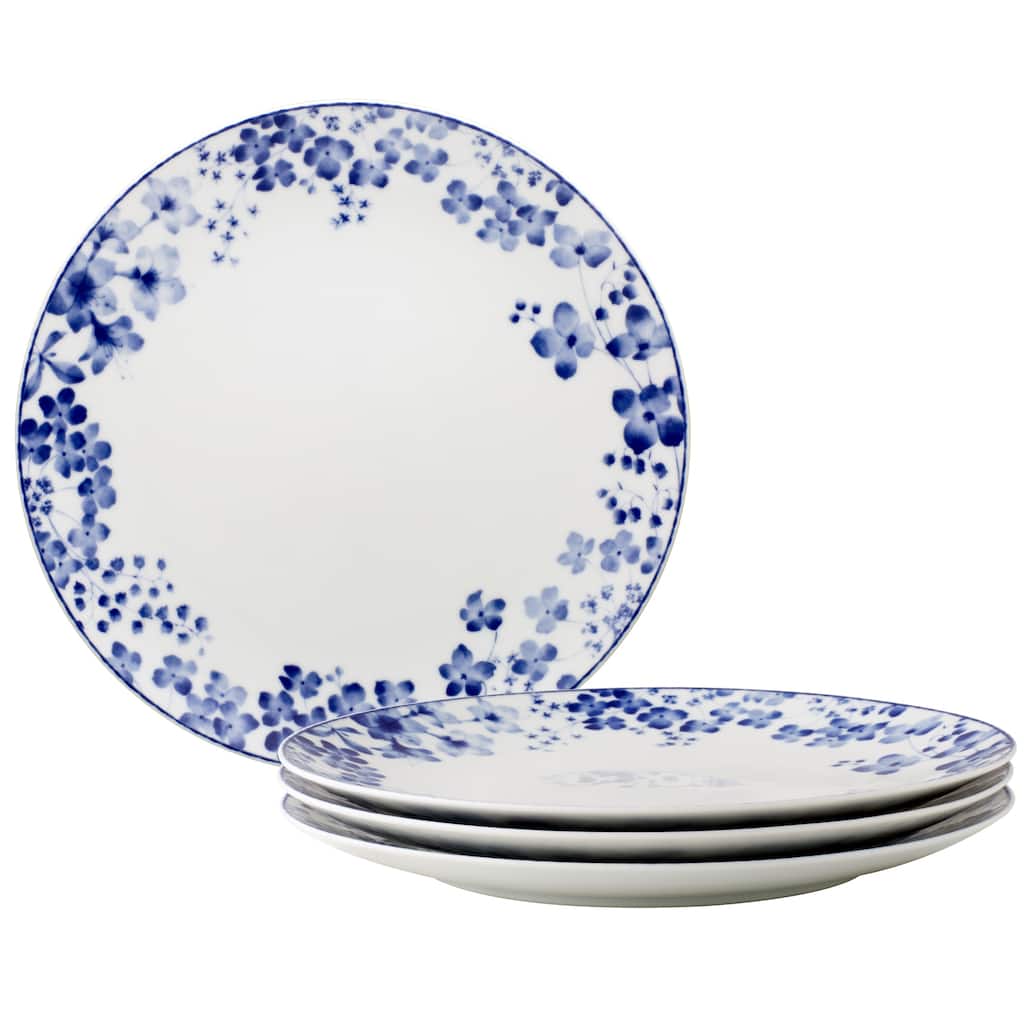 Noritake Bloomington Road Set of 4 Dinner Plates, 10-1/2"