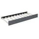preview thumbnail 25 of 98, L-Shaped Backrest Daybed Upholstered Daybed Frame Classic Wood Slats Design with 2 Storage Drawers or Trundle, Full Size