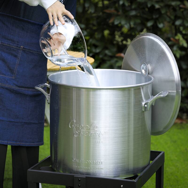 Creole Feast SBK0601,60 QT Seafood Boiling Kit with Strainer