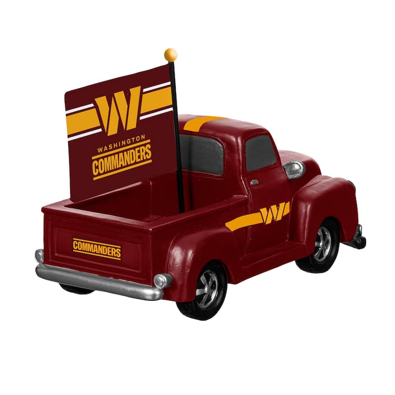 NFL Rally Truck Garden Statue with Team Flag
