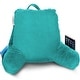 preview thumbnail 59 of 143, Nestl Memory Foam Reading Pillow with Backrest, Arms and Pockets Medium - Teal