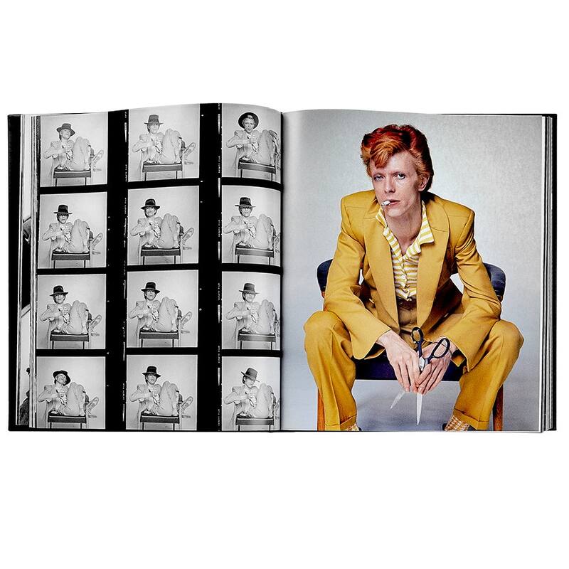 Graphic Image Terry O'Neill's Rock N'Roll Album Coffee Table Book, Leather, Black