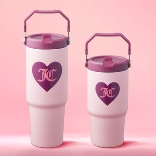 Juicy Couture Flip Flow Mommy & Me Insulated 2-Piece Tumbler Set