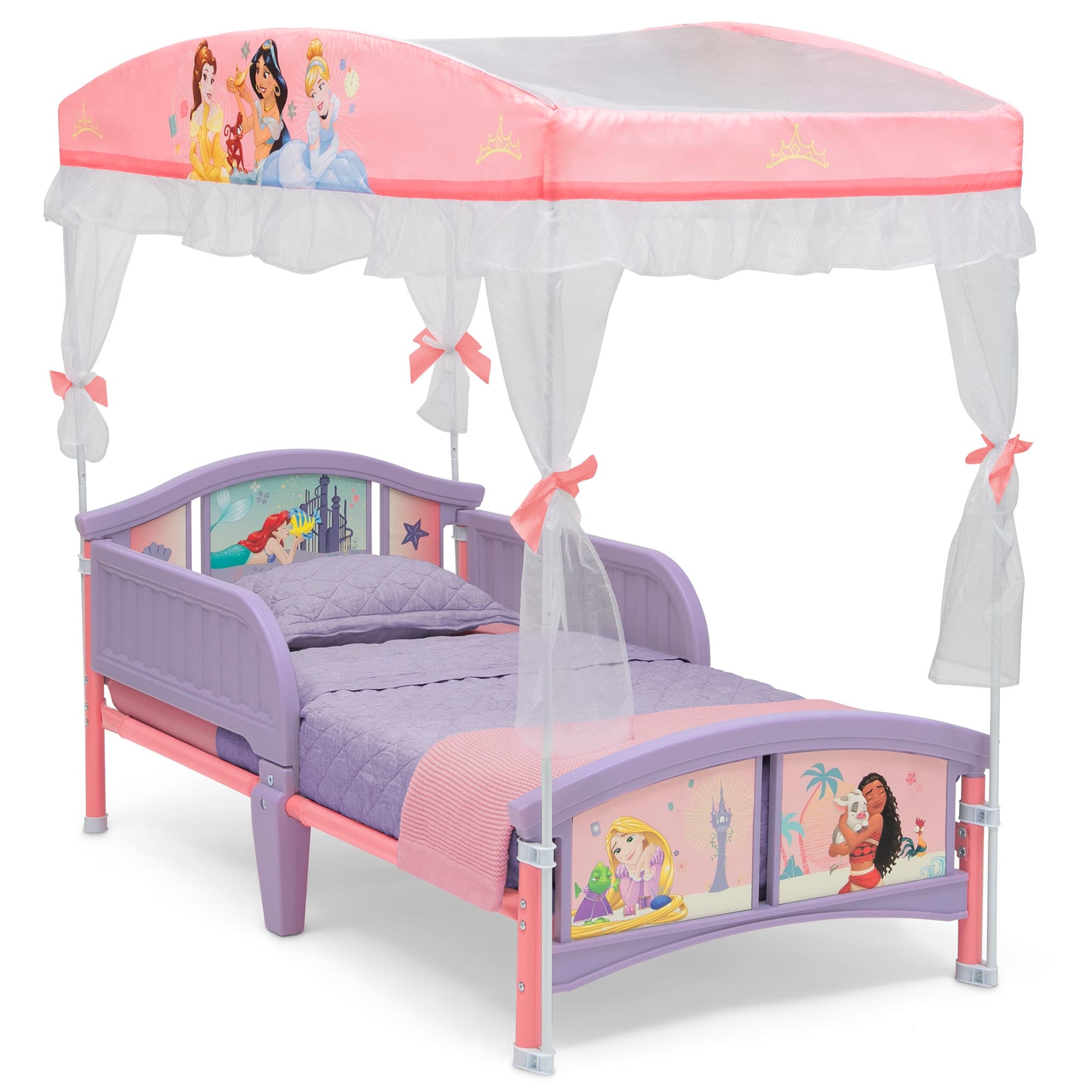 Delta Children Canopy Toddler Bed Disney Princess