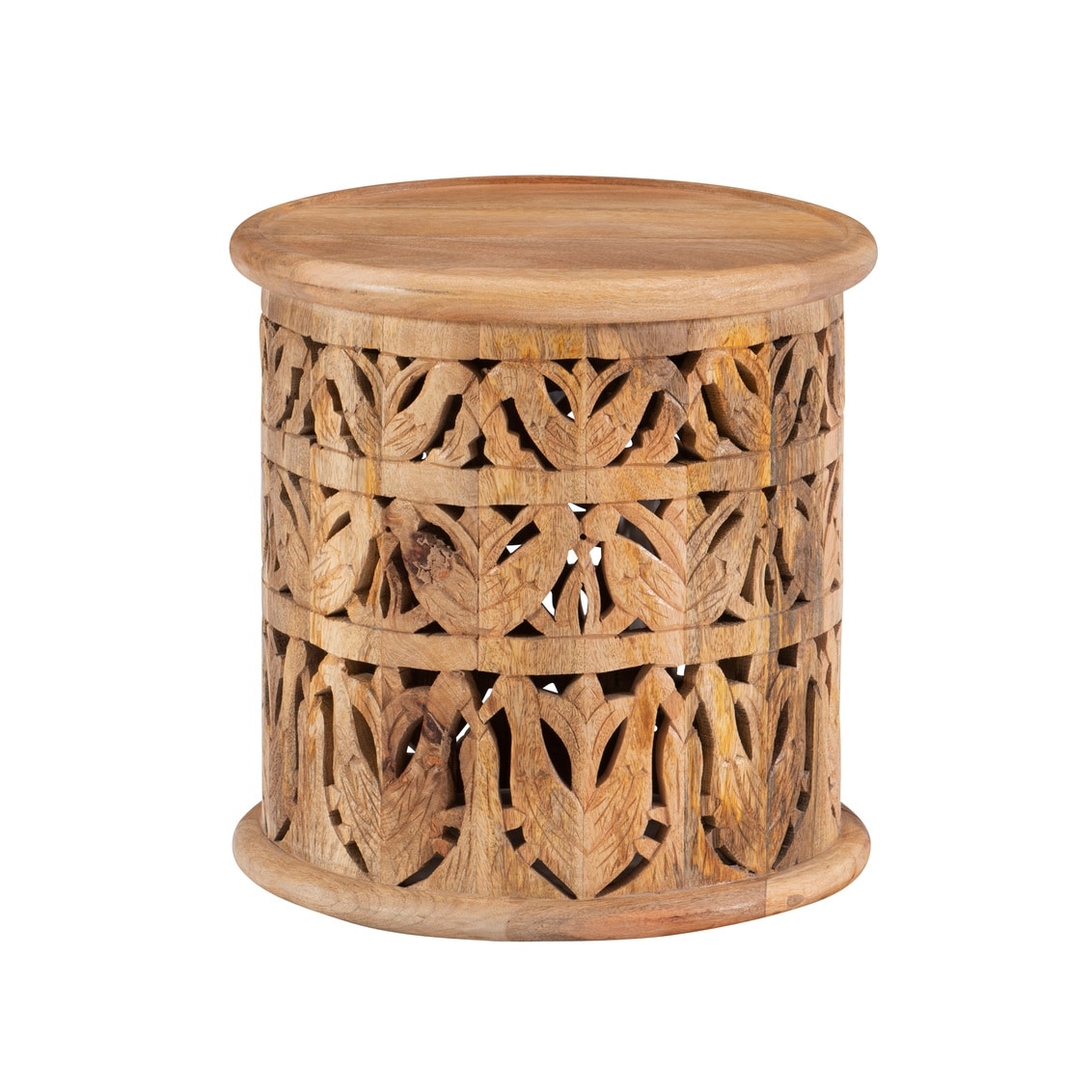 Jamey Boho Round Side End Table On Sale Bed Bath Beyond