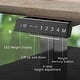 preview thumbnail 6 of 13, 86" L Shaped Executive Office Computer Desk with Outlets lateral File Cabinet Drawers