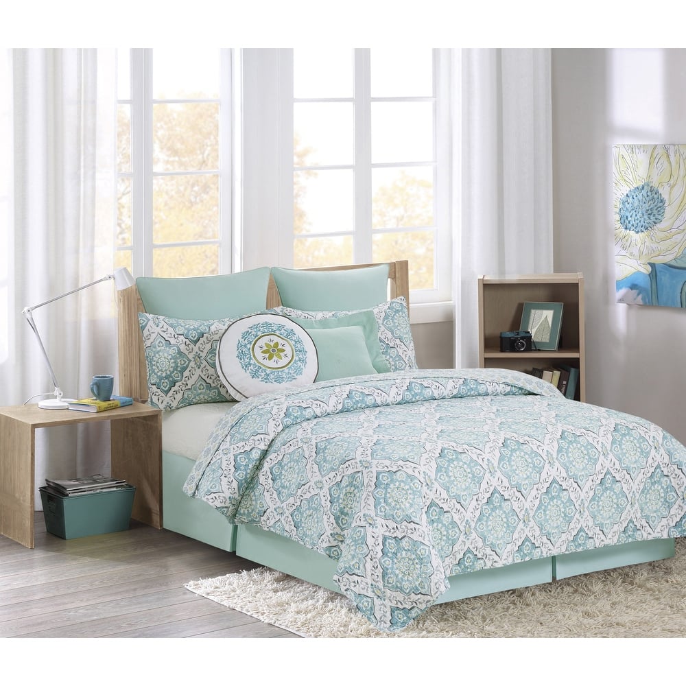 Harlen Cotton Quilt Set - Reversible and Machine Washable