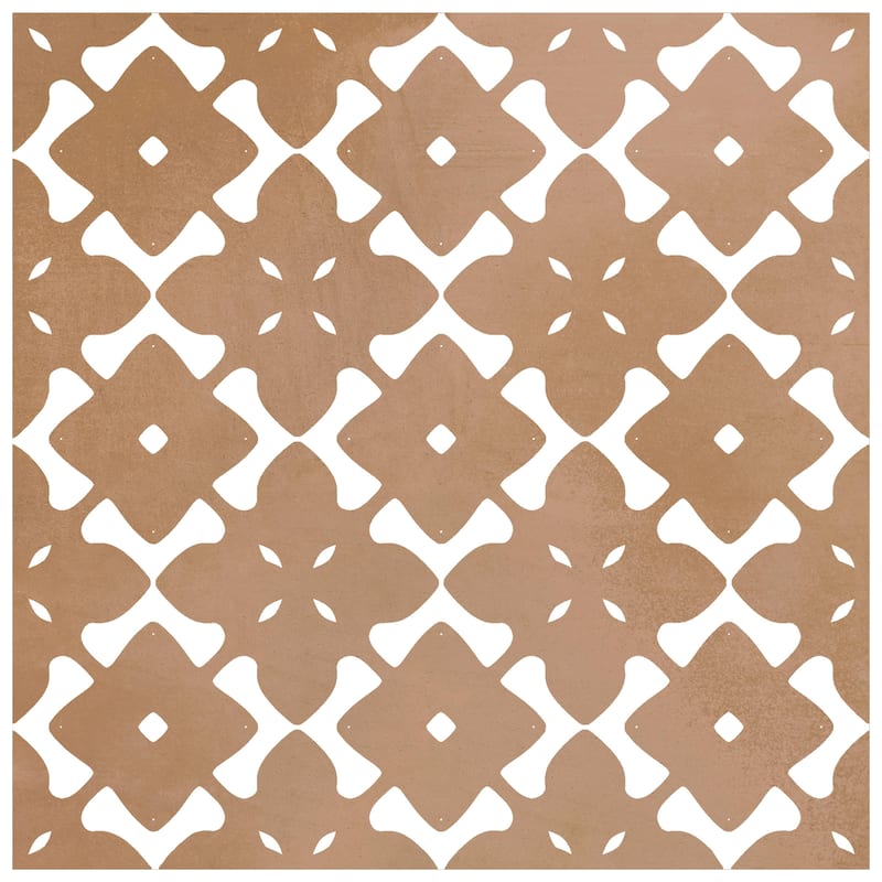 Merola Tile Bari Fortuna Terra 12-7/8" x 12-7/8" Porcelain Floor and Wall Tile