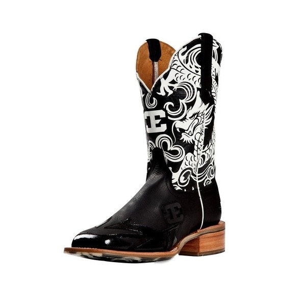 Cinch Western Boots Mens Cowboy Edge Year of the Dragon Black ...