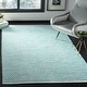 preview thumbnail 4 of 94, SAFAVIEH Handmade Flatweave Montauk Adrian Casual Cotton Rug 10' x 14' - Aqua/Ivory - Rectangle