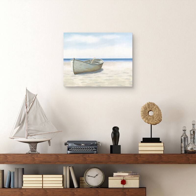 Beach Days I by James Wiens Canvas Art Print