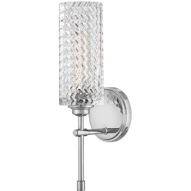 Hinkley Lighting 5045 Elle 19" Tall Bathroom Sconce - Chrome