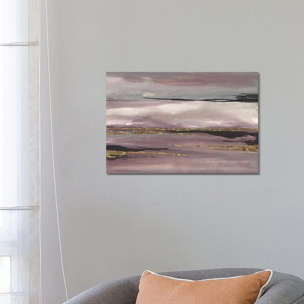 iCanvas "Gilded Storm III" by Chris Paschke Canvas Print