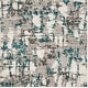 preview thumbnail 15 of 84, SAFAVIEH Skyler Roumpini Modern Abstract Rug 4' Square - Grey/Blue - Square