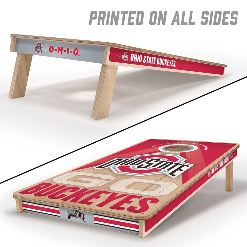 Ohio State Buckeyes NCAA 2x4 Professional Cornhole Board Set