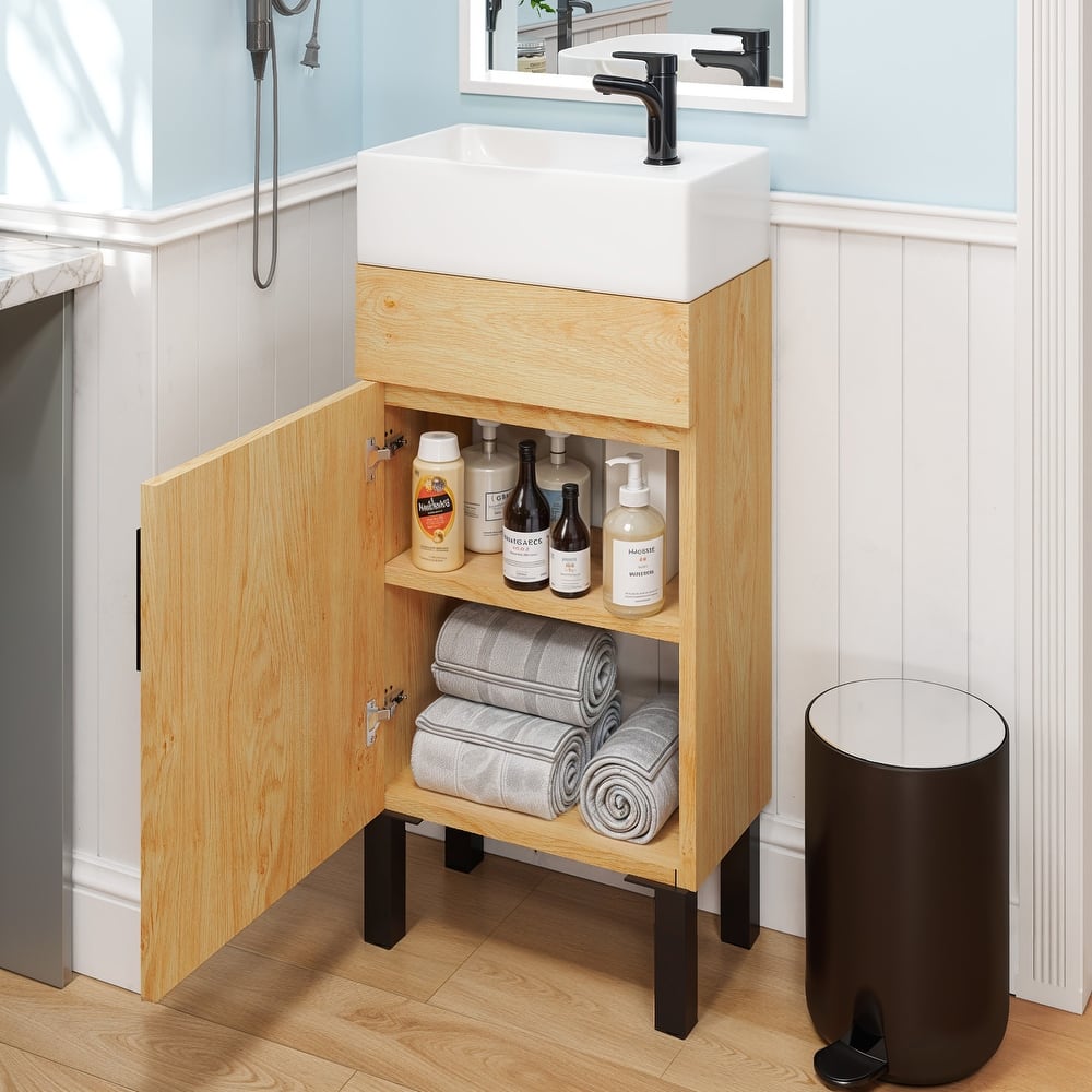 Moasis Bathroom Vanity with Sink Combo Bathroom Cabinet