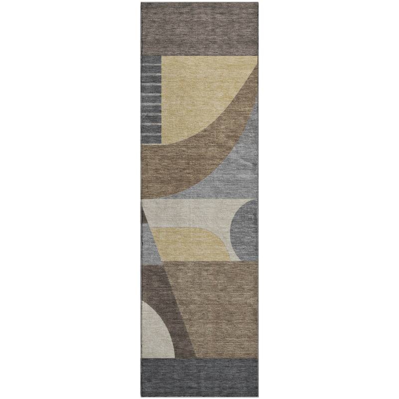 Premium Washable Super Soft Abstract Geo Mayfield Rug