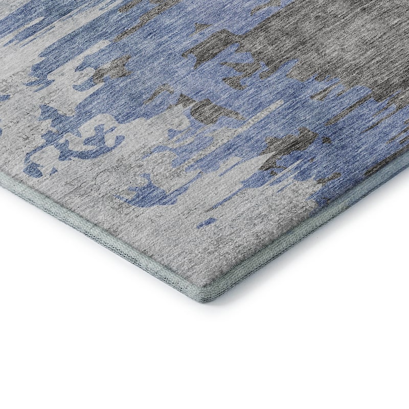 Premium Washable Super Soft Abstract Prints Mayfield Rug