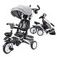 preview thumbnail 1 of 13, Baby Tricycle, 7 in 1 Folding Toddler Bike Grey