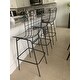 Madeline 41.73" Contemporary Metal Barstool Set of 3 By Manhattan Comfort 1 of 1 uploaded by a customer