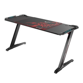 Shop Offex 60 Office Z Shaped Carbon Fiber Textured Computer