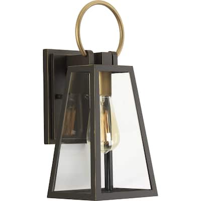Progress Lighting Barnett Single Light 15-1/8" Tall Outdoor Wall