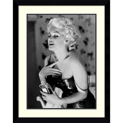 Framed Art Print 'Marilyn Monroe, Chanel No. 5' by Ed Feingersh 29 x 36-inch