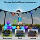 preview thumbnail 3 of 7, 12FT Recreational Kids Trampoline with Safety Enclosure Net, Ladder and Flag Parts