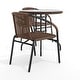 preview thumbnail 32 of 34, 3-piece Outdoor Table/Chair Set - 28.75"W x 28.75"D x 28"H