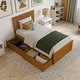 preview thumbnail 122 of 131, AFI Nantucket Platform Bed with Matching Footboard & Storage Drawers