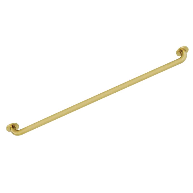 Kingston Brass Silver Sage 42-Inch X 1-1/4-Inch OD ADA Grab Bar - Brushed Brass