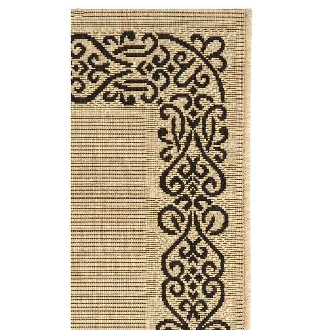 SAFAVIEH Courtyard Marylou Waterproof Patio Backyard Rug