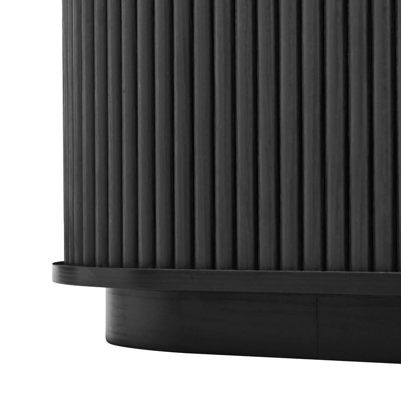 Farmhouse Wooden TV Stand up to 75" with Sliding Door and Adjustable Shelves for Modern Home Entertainment