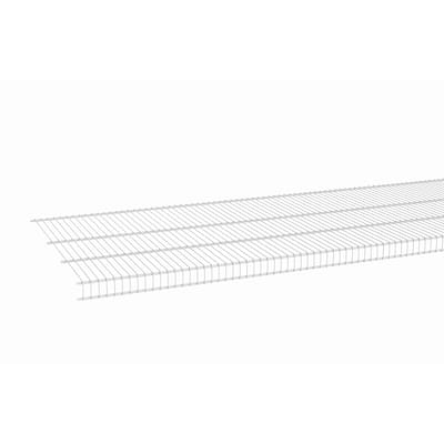 ClosetMaid White Wire Close Mesh Storage Shelf