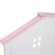 preview thumbnail 6 of 8, Full Size Bed Frame with House Shape Headboard, Platform Bed Full, Modern Wood Double Bed Frames for Boys Girls Teens, Pink