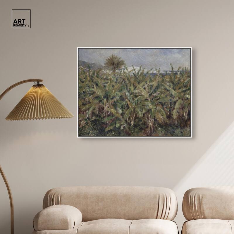Field of Banana Trees Canvas by Art Remedy