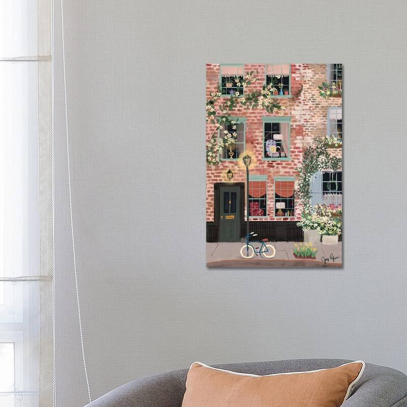 iCanvas "Around The Corner" by Joy Laforme Canvas Print - 26x18x1.5