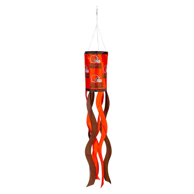 40" NFL Team Sublimated Fabric Windsock - Browns