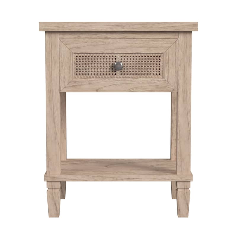 Flagstaff 1-Drawer Cane Nightstand
