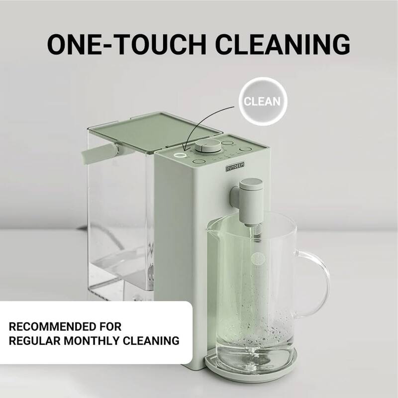 BUYDEEM 1.7L Instant Hot Water Dispenser,Countertop Water Boiler