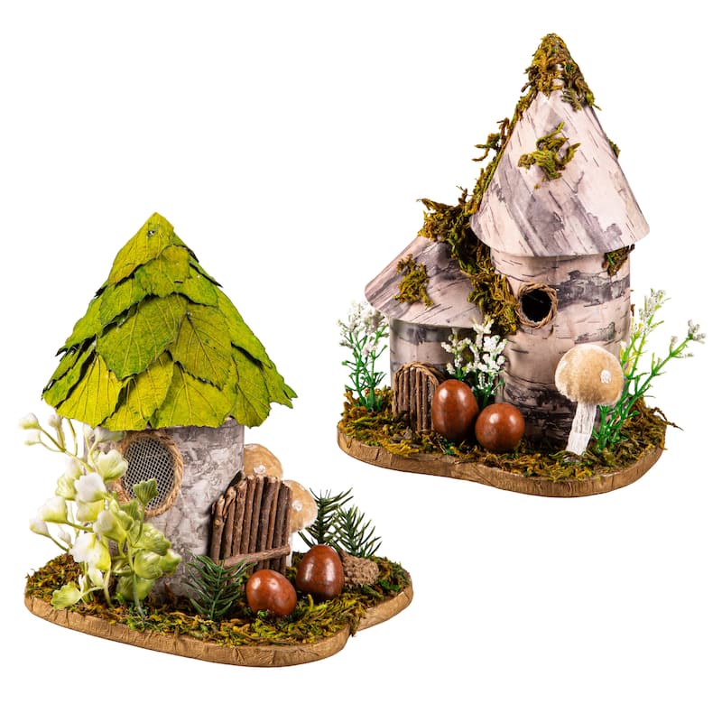Woodland House Cone Roof, Set of 2