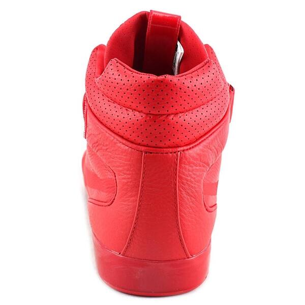 Shop Puma Apex L Men Round Toe Leather Red Basketball Shoe