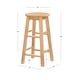 preview thumbnail 4 of 19, Linon Woodland Way Backless Counter Height Stool