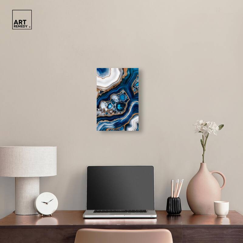 Azure Alveoli I Canvas by Art Remedy, Gallery Wrapped
