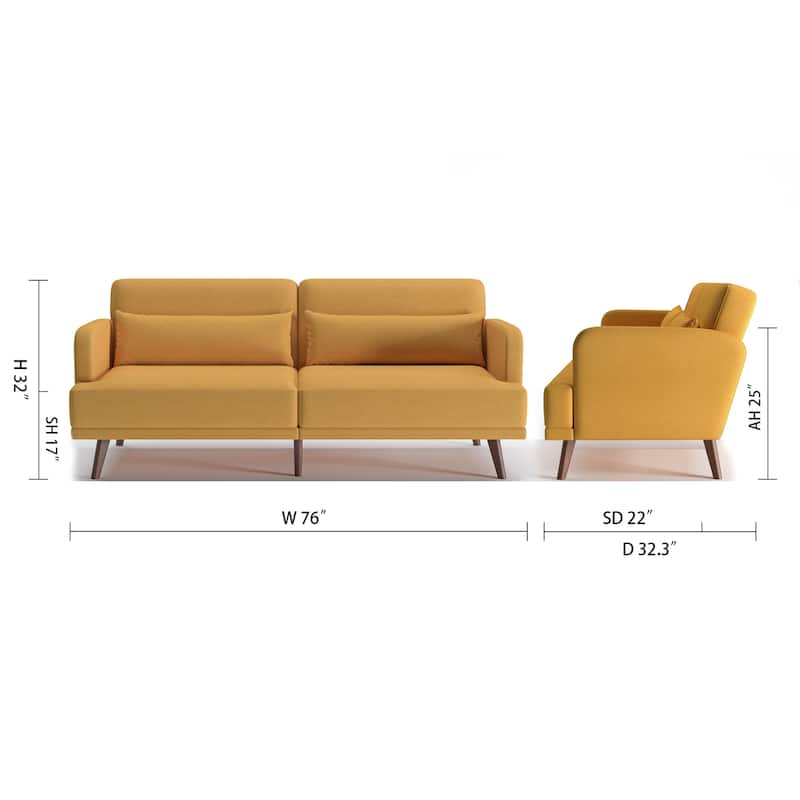 Artdeco Home - Tacoma Convertible Sofa