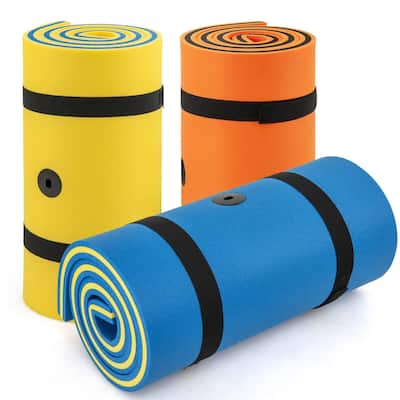 Thick Swimming Foam Pad Hammock Portable 3-Layer Water Raft Mattress