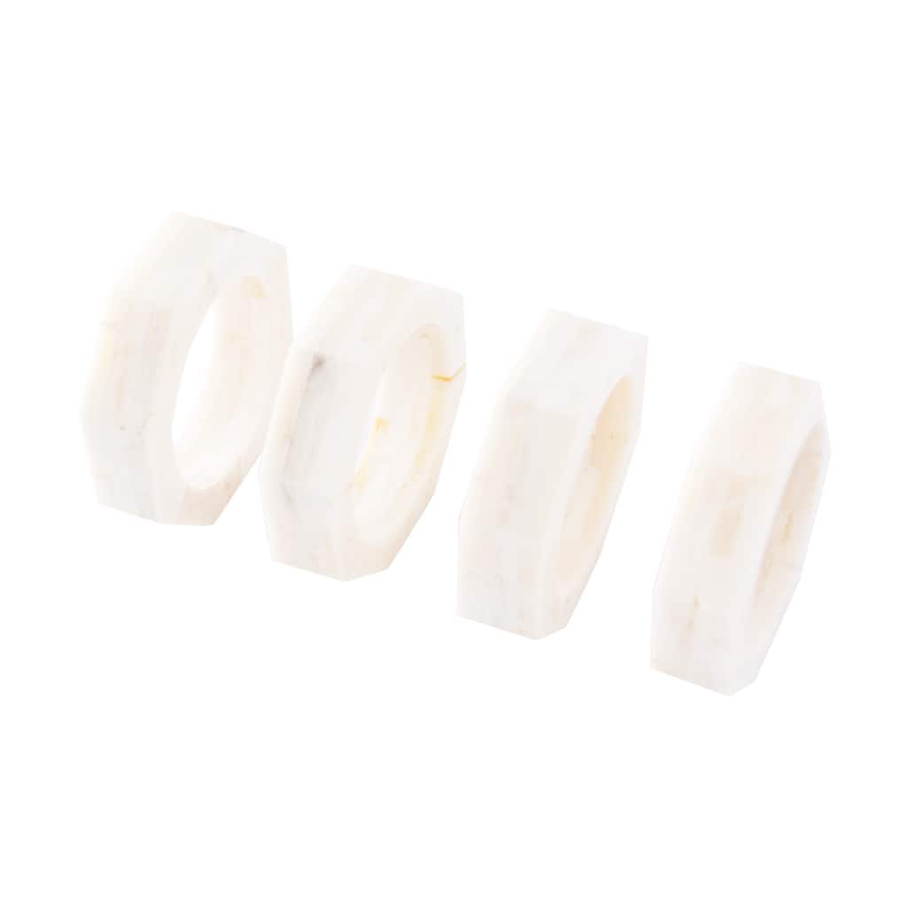 Resin Napkin Rings - 2.3"L x 0.5"W x 2.3"H