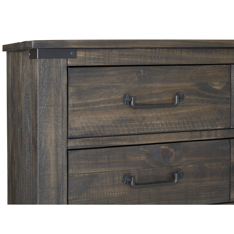 Magnussen Home Abington Weathered Charcoal Drawer Chest