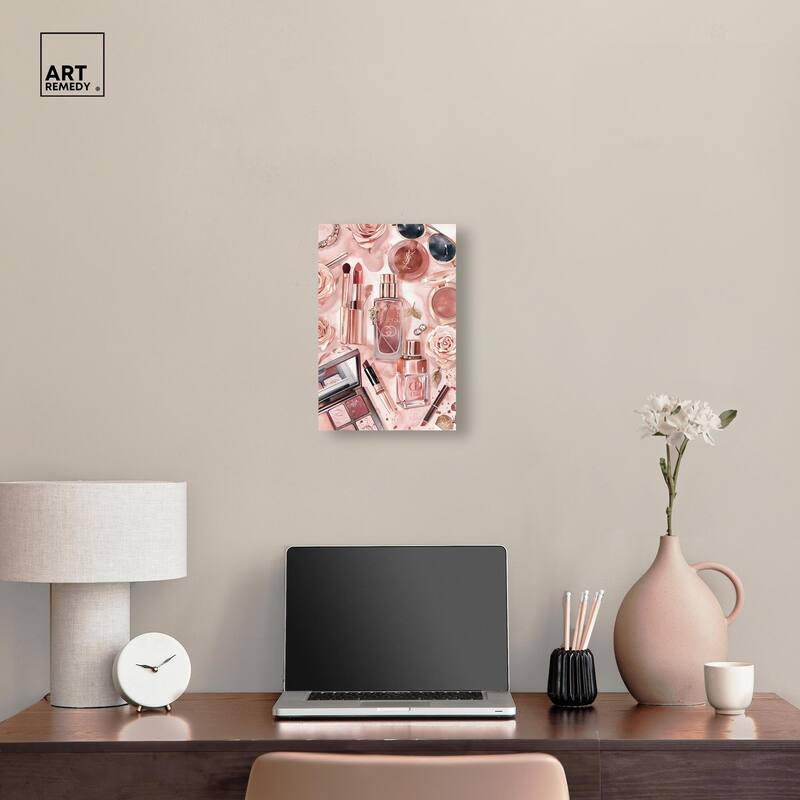 Glam Sparkle Lay Out Canvas by Art Remedy, Gallery Wrapped
