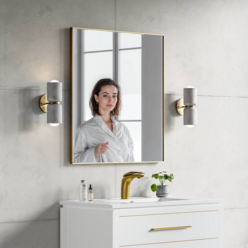 Catton Mirror - Rectangle 32" High